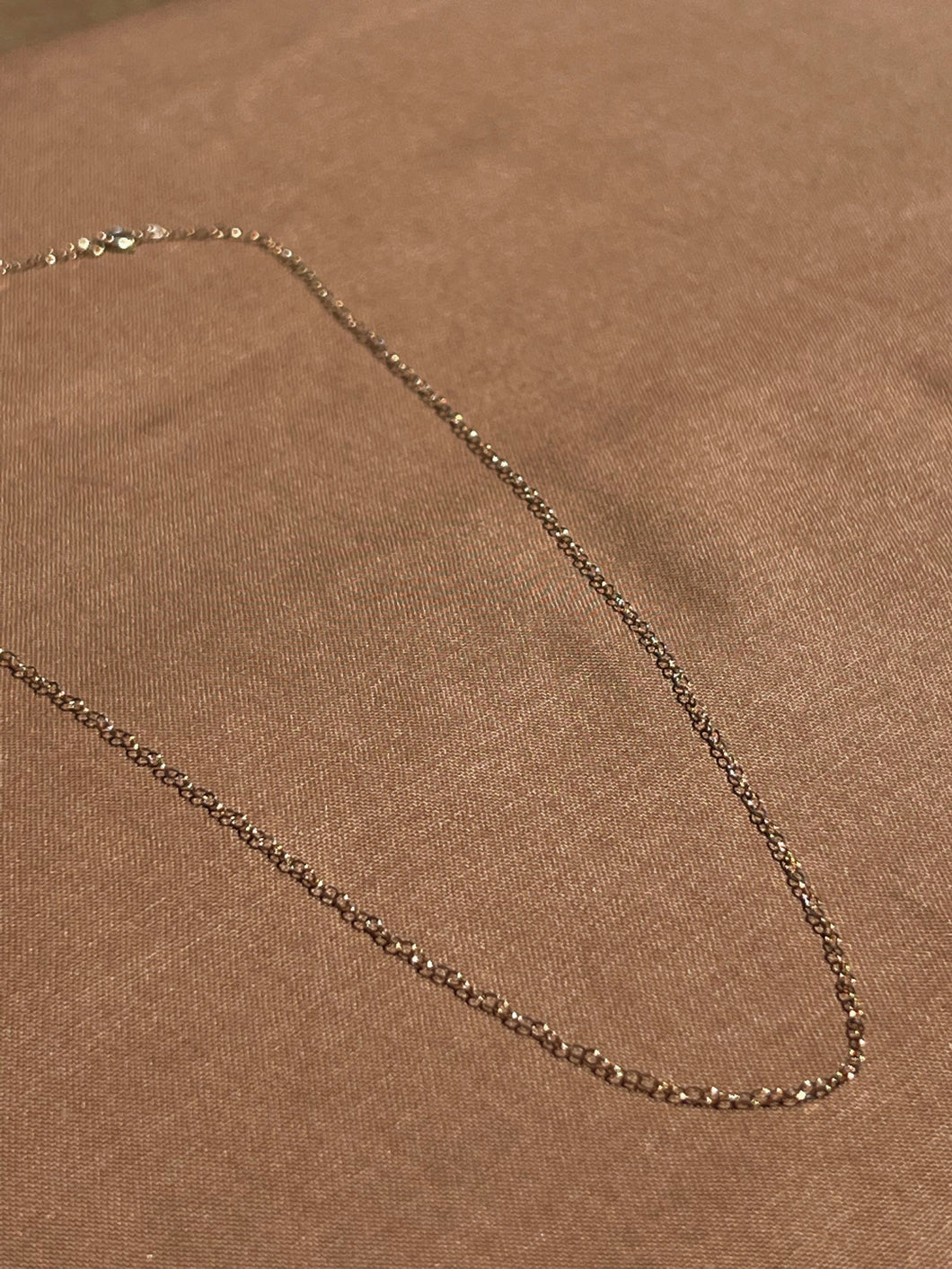 14k Yellow Gold Simple Necklace