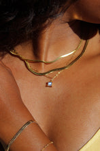Load image into Gallery viewer, Moonstone Link Chain Necklace
