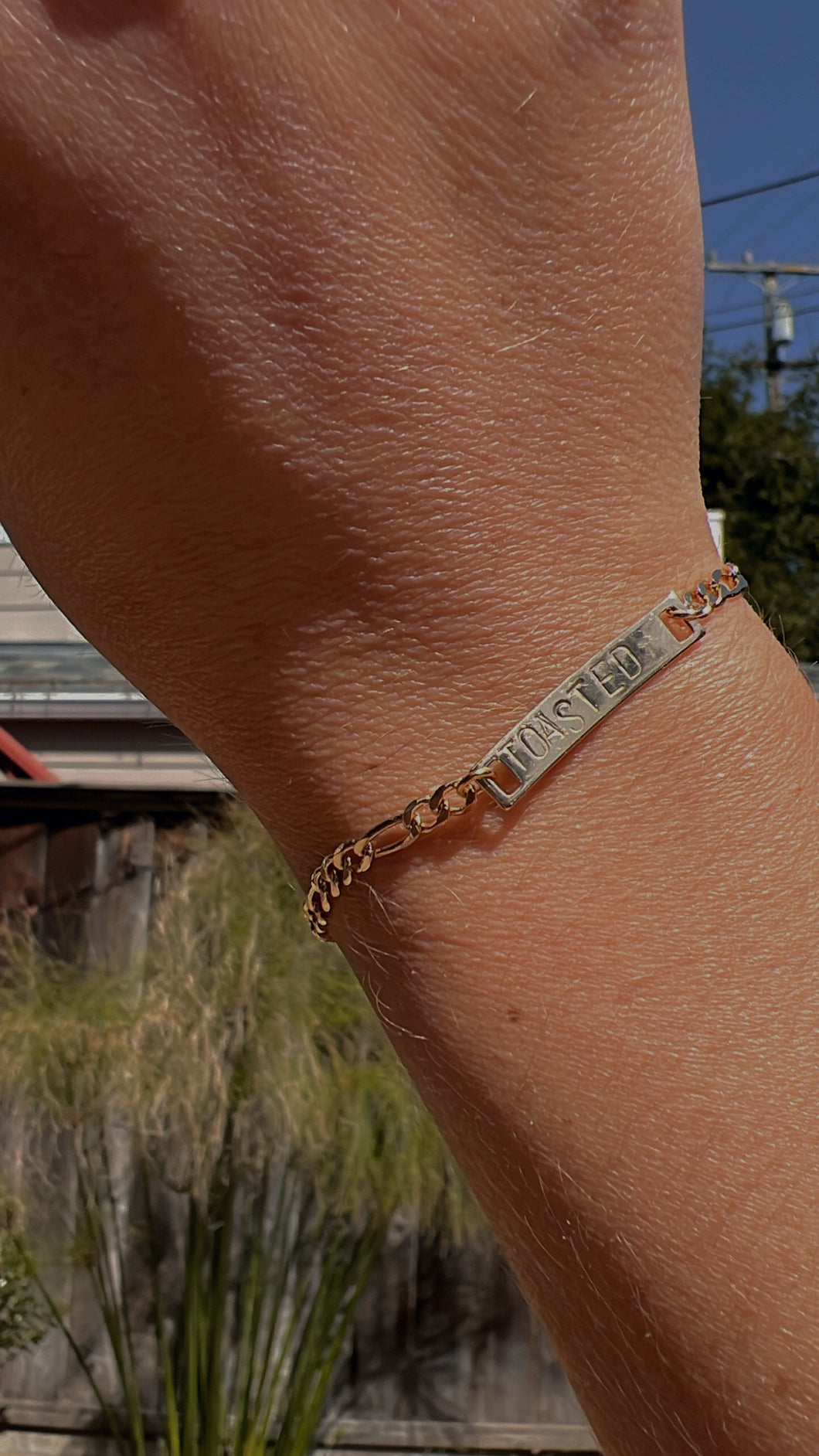 Personalized Custom Figaro Bracelet