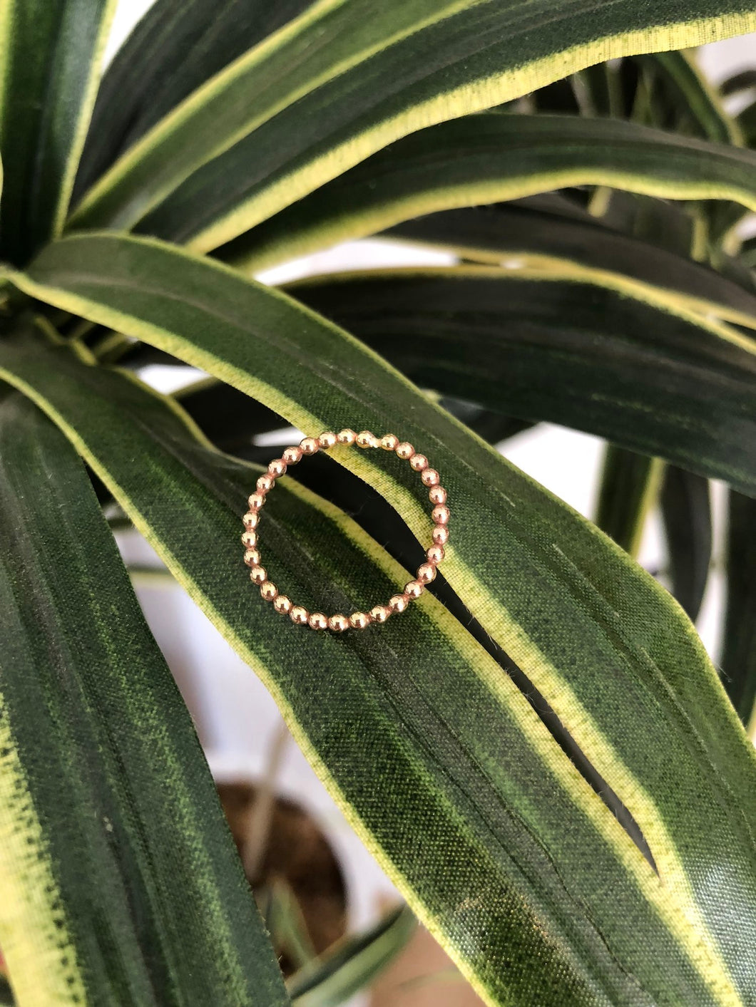 Beaded Stack Ring