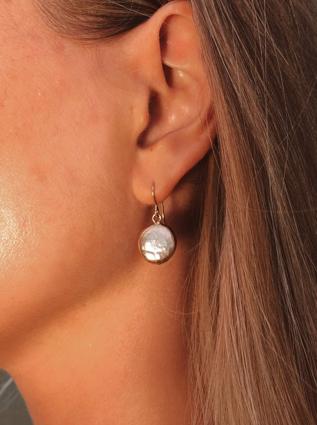 Everyday Baroque Pearl Earrings