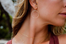Load image into Gallery viewer, The Cove Mini Hammered Hoops
