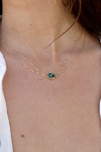 Load image into Gallery viewer, Double Chain Abalone Necklace
