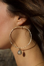 Load image into Gallery viewer, Dainty Baroque Pearl Hoops
