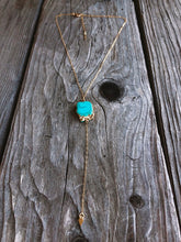 Load image into Gallery viewer, Serendipity Turquoise Lariat
