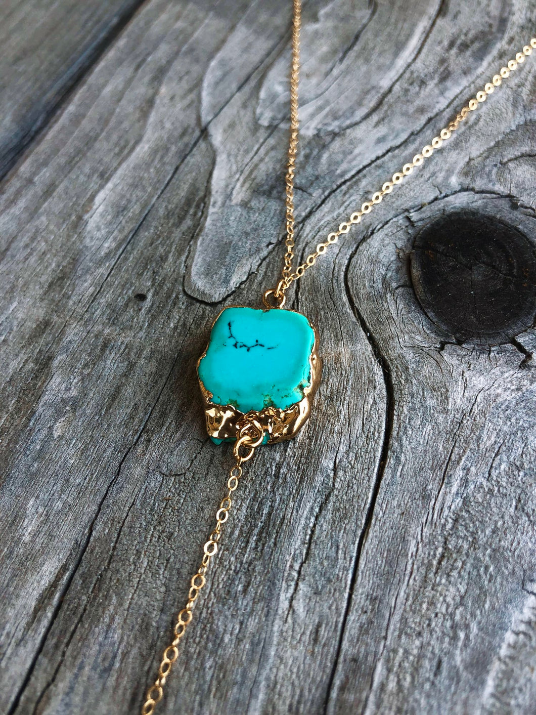 Serendipity Turquoise Lariat